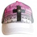 NEW MUJER FORGIVEN CROSS FUCHSIA WHITE GREY  RELIGIOUS CHERISHED GIRL CAP HAT  eb-27194151